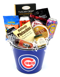 Crafty Cubs Tin from Schultz Florists, flower delivery in Chicago