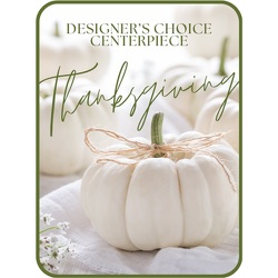 Designer's Choice Thanksgiving Centerpiece from Schultz Florists, flower delivery in Chicago