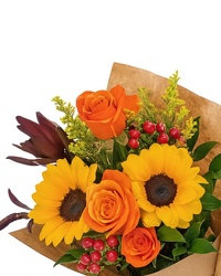 Tuscan Wrapped Flowers from Schultz Florists, flower delivery in Chicago