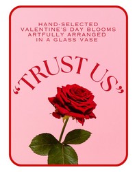 Valentine's Day Designer's Choice Vase from Schultz Florists, flower delivery in Chicago