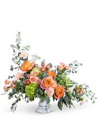 Coral Compote from Schultz Florists, flower delivery in Chicago