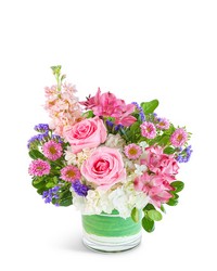 Pink Cotton Candy from Schultz Florists, flower delivery in Chicago