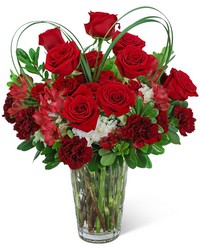 Showstopping Heart of Love from Schultz Florists, flower delivery in Chicago