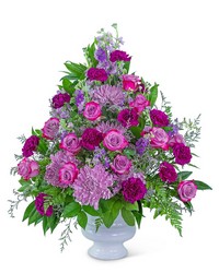 Gracefully Majestic Urn from Schultz Florists, flower delivery in Chicago