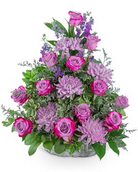 Gracefully Majestic Basket from Schultz Florists, flower delivery in Chicago