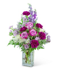 Majestic Garden Vase from Schultz Florists, flower delivery in Chicago