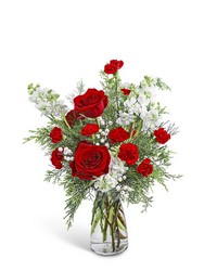 Snow-Kissed Vibe from Schultz Florists, flower delivery in Chicago