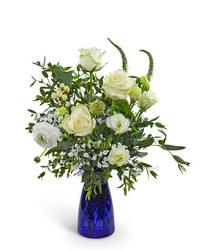Cloud in Cobalt from Schultz Florists, flower delivery in Chicago