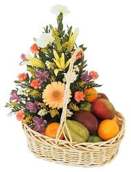 Fruit and Flower from Schultz Florists, flower delivery in Chicago