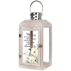 In Memory Lantern from Schultz Florists, flower delivery in Chicago